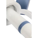 Active water filter cartridge for Pure Clear® bottles with a blue band, designed for effective filtration of contaminants.