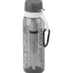 Pure Clear&reg; - Active Water Filter Bottle - Grey