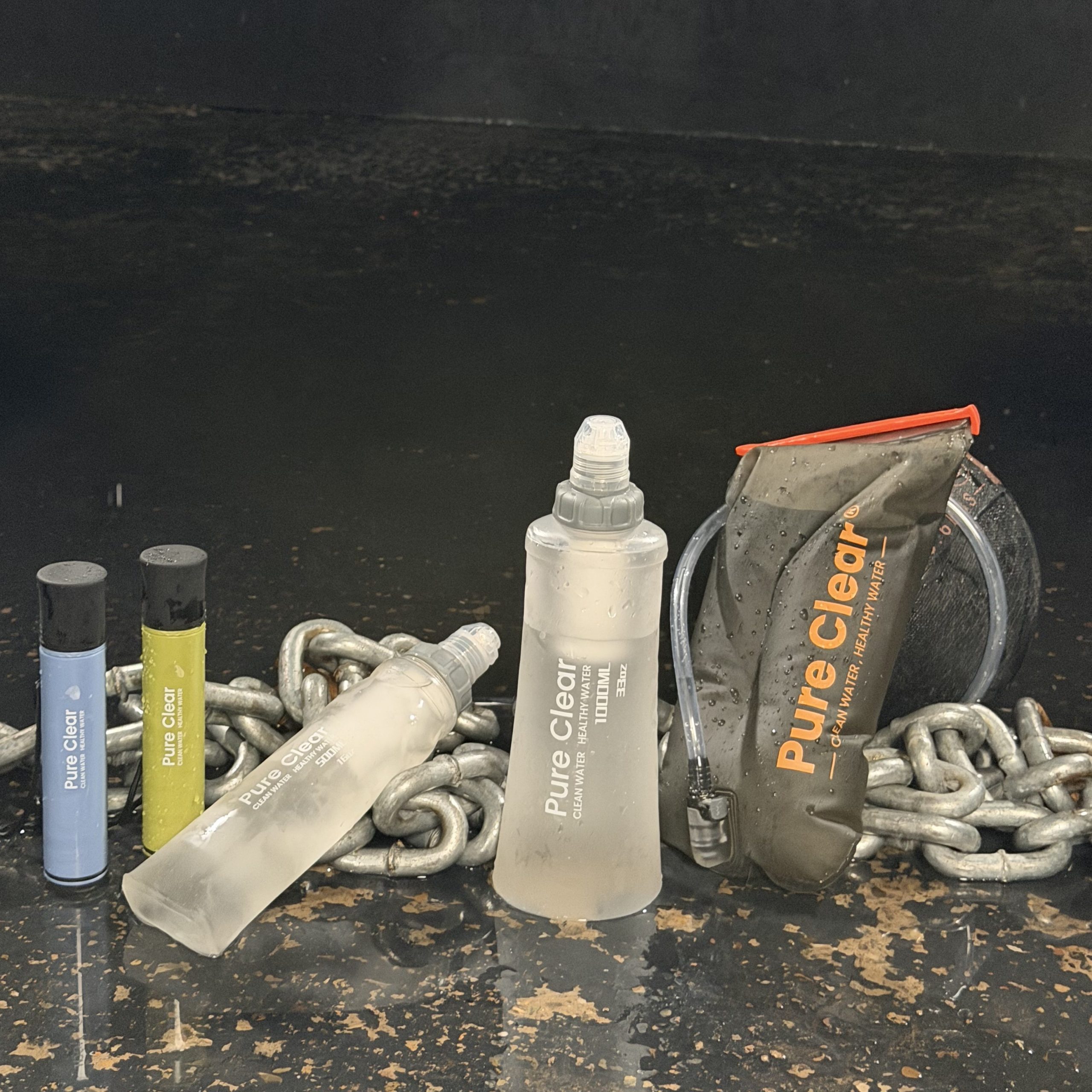 bottle filters water