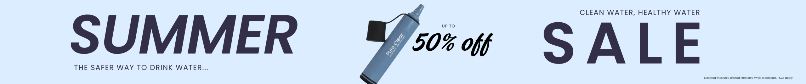 filtered water bottle